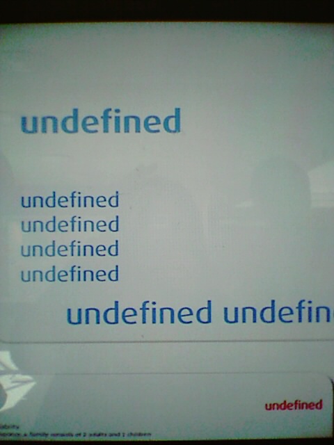 Hmmm… undefined