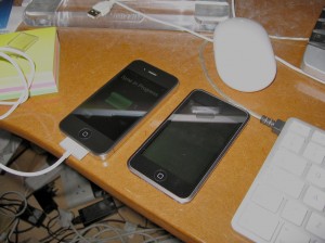 iPhone 4 and first-generation iPod touch