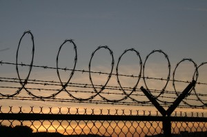 Barbed Wire Twilight, by Orin Zebest