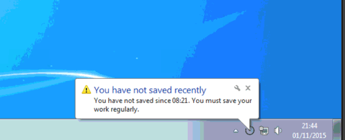 SaveTimer screenshot